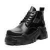 Mecha Derby shoes men's new platform heightening Darth Vader locomotive boots versatile comfortable casual Martin boots 4324-J