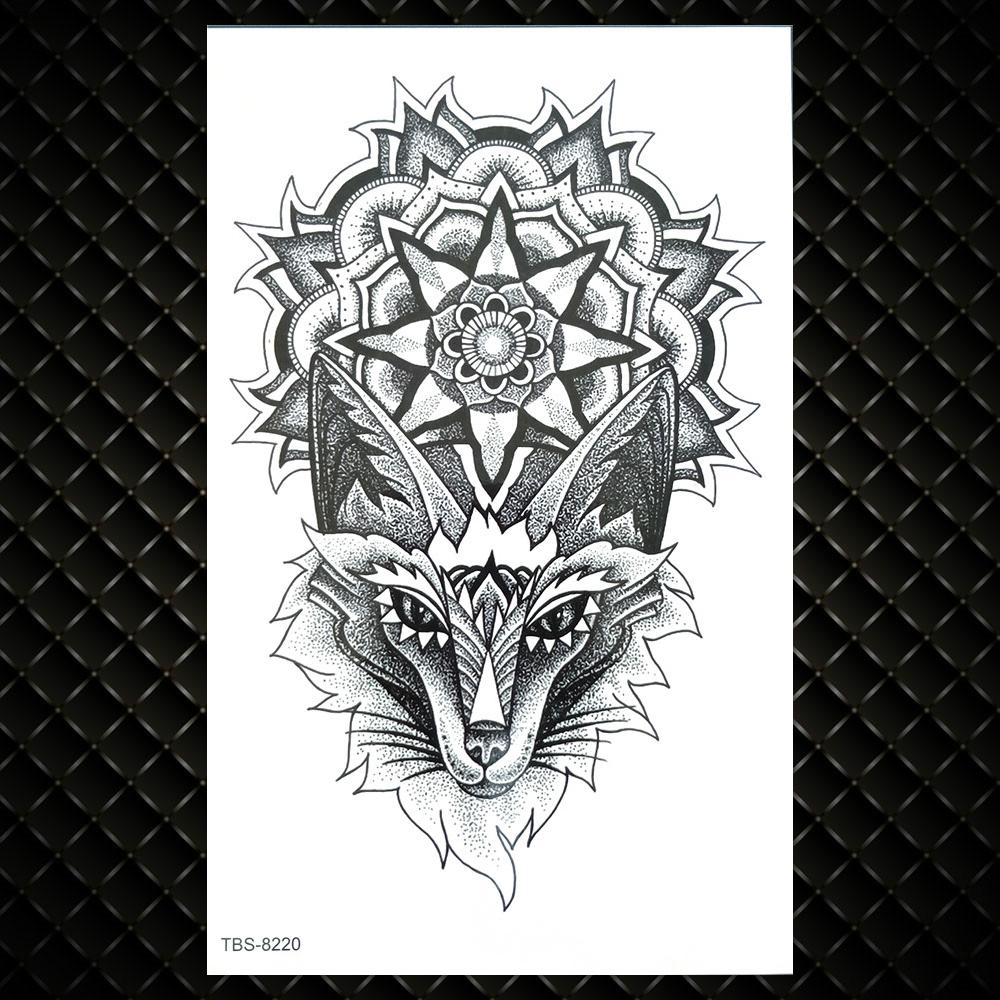 Tatuaje Temporare Colorate cu Lotus Pentru Femei Fete Flori de Trandafir Mehndi Autocolant Tatuaj Iasomie Bujor Tatuaje Impermeabile Artă Corporală Mână