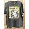 Dinosaurier II Band T-Shirt, Dinosaurier II Muster Anthrazitgrau Retro T-Shirt, Sommer Neu Lässig Harajuku Stil Unisex T-Shirt