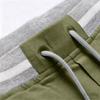 Pantalones Cortos Cargo para Hombre con Cintura Elástica y Cordón, Transpirables Casuales de Verano