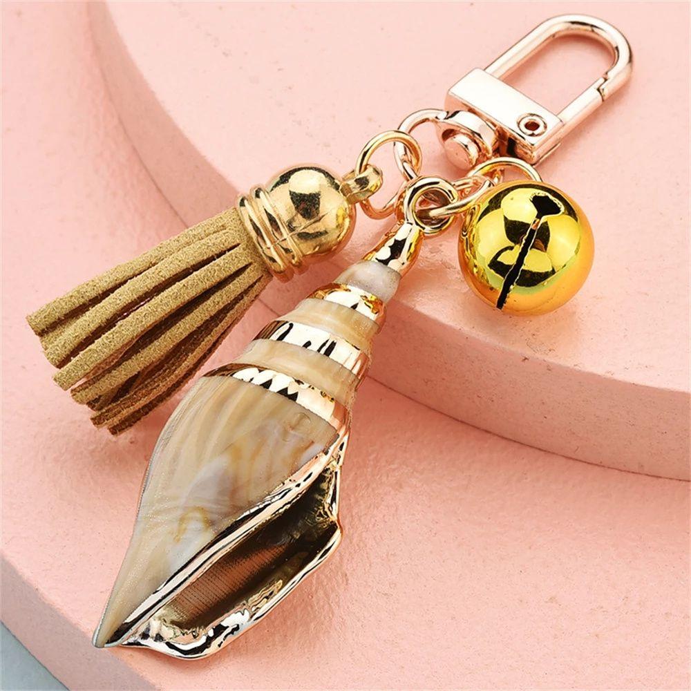 

Bag Charm Packaging Decoration Women s Starfish Key Ring Bag Pendant Keys Holder Conch Keychain