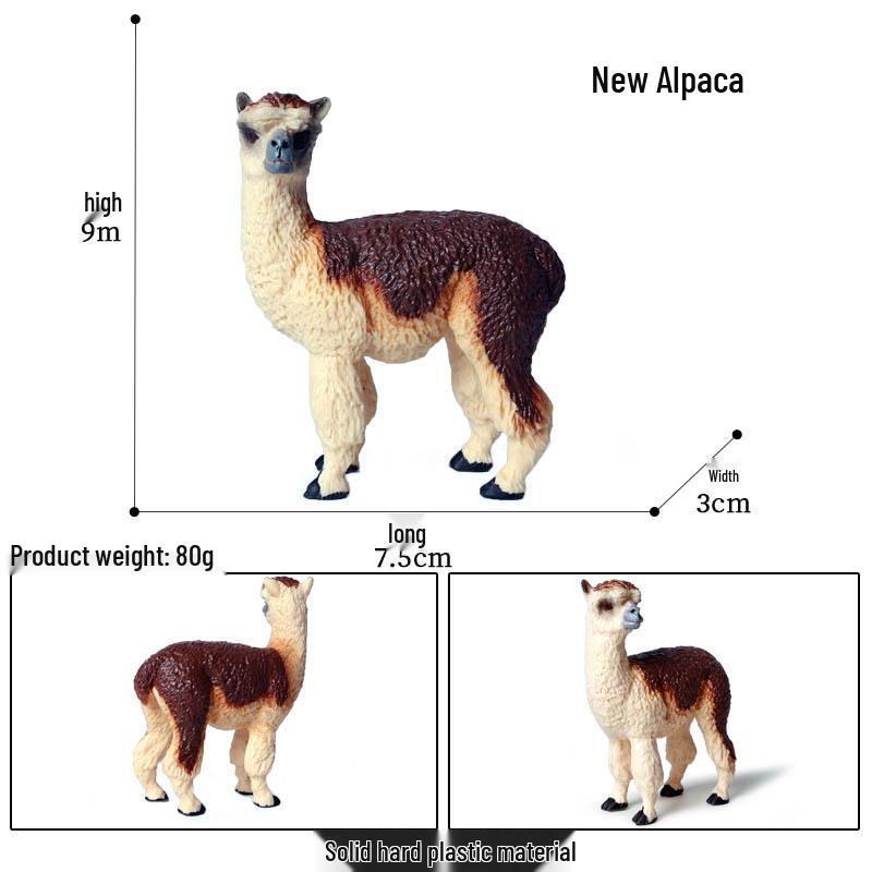Children's Cognitive Animal Model Toy - Donkey Foal & Zebra Ornament
