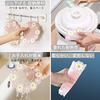 Dekori Pot Mat Silicone Heat-resistant Holder Stylish Floral Design Insulation Pad Cute Hinagiku-chan Coaster Waterproof Multi-purpose Non-slip Thick
