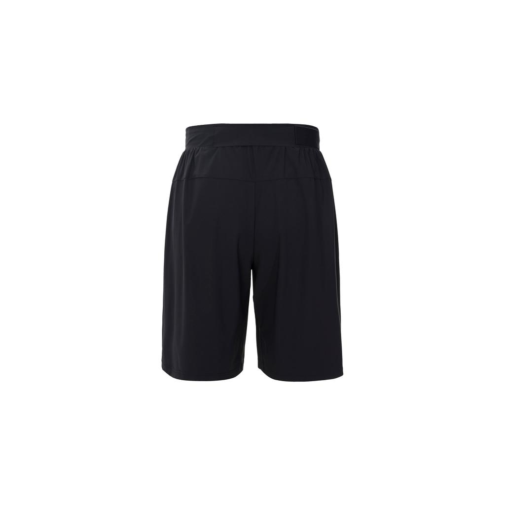 Fila A.P. Series High Elastic Solid Color Knitted Casual Shorts Men Shorts Black A11M331610A-BK