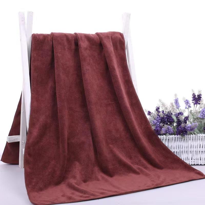 Microfiber bath towel thickened soft abraded beach towel absorbent towel bath towel