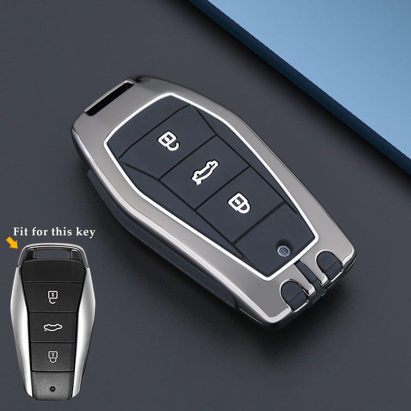 Car Key Case For Jac Sehol Js6 Js8 Js4 Sol Qx E10X E30X E50A X4 X8 X6 T8 T9 Plus A5 E40X E20X Keychain Cover Fob Accessories