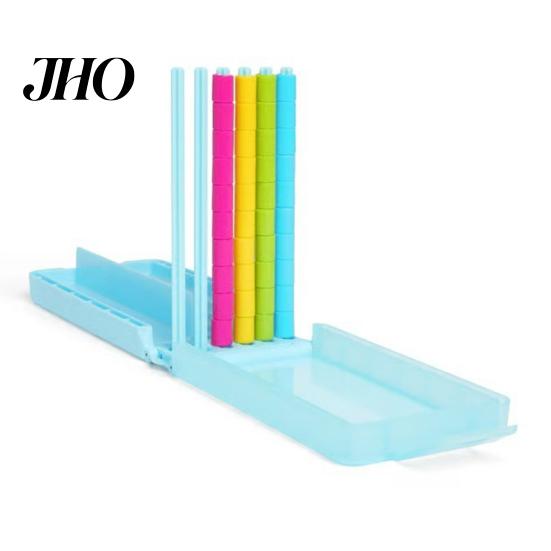 Hand-eye Coordination Game 1/2 Sets Color Sorting Stacking Game, Rainbow Ring Stack Puzzle for Kids Adults, Challenge Board Family Night, Parties