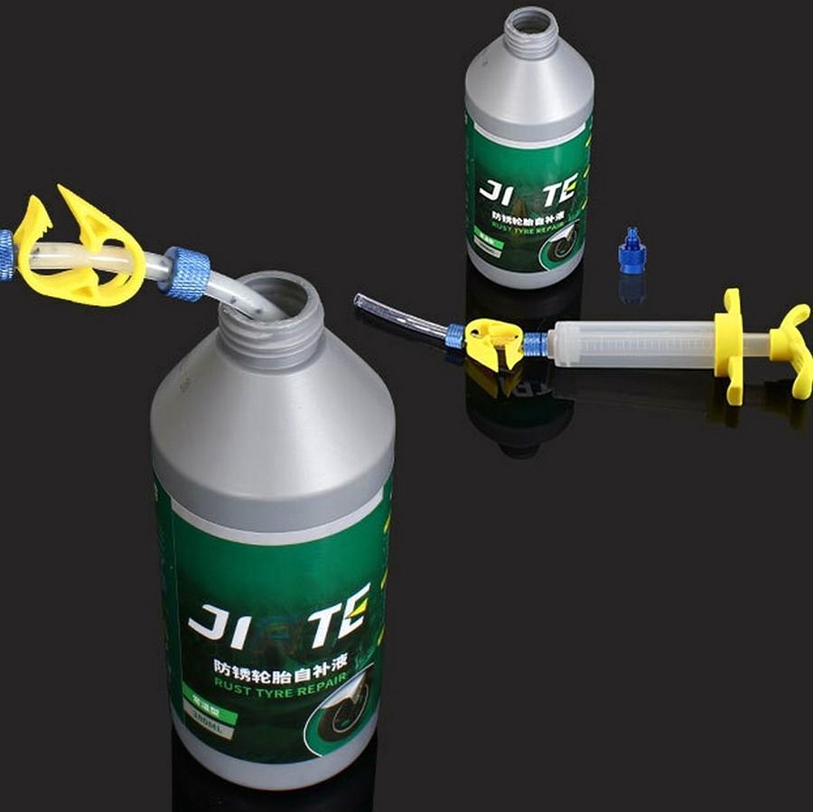 Reusable Bicycle Tire Repair Syringe Mountain Bike Road Bike Tire Fluid Injection Tools Shop Tools