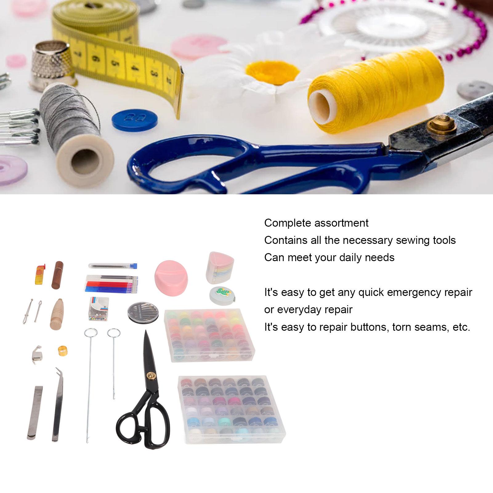 

Швейный набор для взрослых, портативный набор игл и ниток для самостоятельного изготовления, дорожный швейный набор для рукоделия