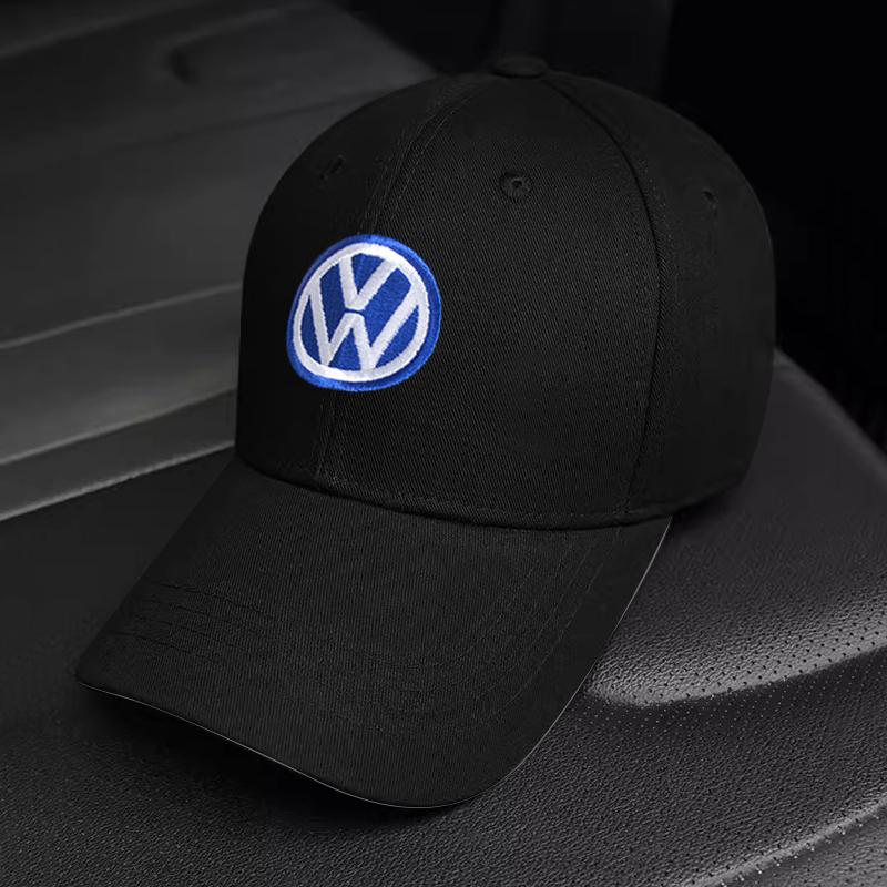 2026 Hot For VW VOLKSWAGEN Car Duck Tongue Cap For Volkswagen VW GOLF Polo Tiguan PASSAT 3D Hat F1 Baseball Cap Hat Adjustable C