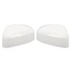 Side Mirror Cap Cover White Protective Weather Resistant Rearview Door Wing Mirror Housing for Focus