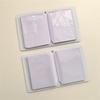 3 Inch Mini Photo Album 40 Pockets Hollow Cloud/Flower/Cake/Pudding Cover Portable PVC Small Idol Photocard Picture Holder Home Supplies