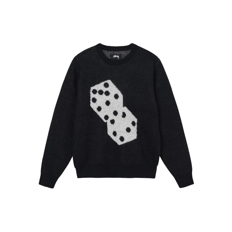 Stussy Dice Mohair Sweater Unisex 117097