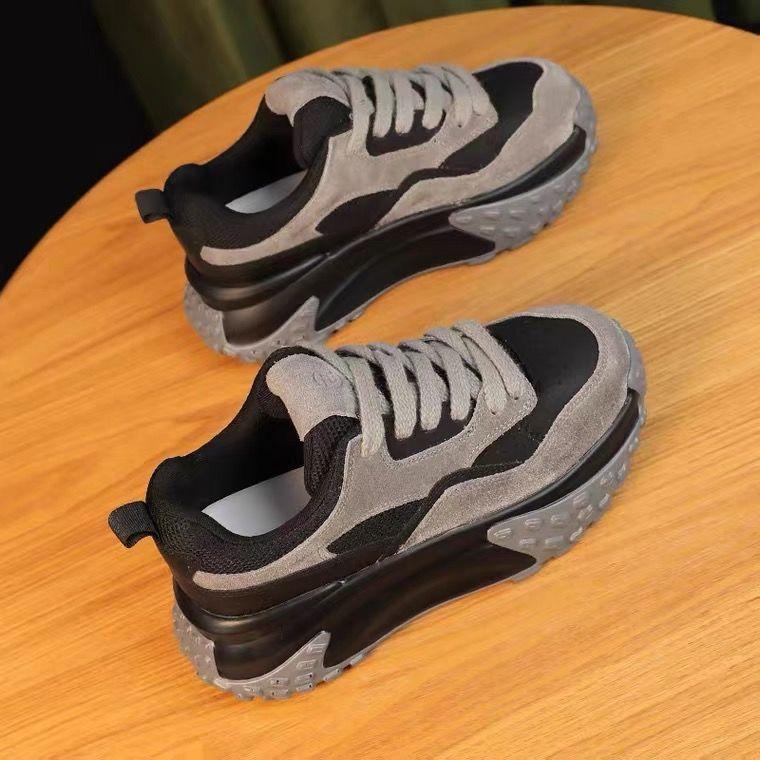 

Платформа Папа Туфли Женские Летние Новые Модели Показать Ноги Осенние Спортивные 40 чёрный