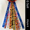 Kids Roller Skating Balance Car Ski Helmet Ribbon Self-Made Kids Balance Bike Stylish Decorative Doll Ribbon Dirty Braid