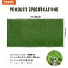 Artifical Grass, 5 X 10 Ft Rug Green Turf, 1.38"Fake Door Mat Outdoor Patio Lawn Decoration, Easy To Clean with Drainage Holes, Perfect For