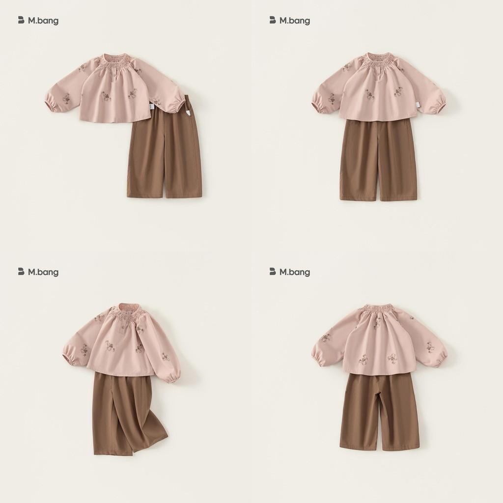 Und Kinder Frühling Herbst Langarm-Hosen-Set Mit Gesticktem Design
