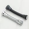 12/15cm Kitchen Tap Extension Hose Faucet Adapter Stainless Steel Adjustment Hose Faucet Water Pipe Connection Accessories