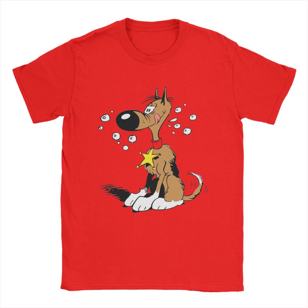 

Мужские футболки Rataplan Lucky Luke 100% Хлопок Одежда Мода Короткий рукав Круглый вырез Футболка Печать Футболка S