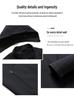 Men's High-End Hooded Business Jacket for Autumn 2025 - Elegant Middle-Aged Dad's Coat