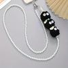 Pearl Mobile Phone Chain Necklace - Crossbody Lanyard for Women