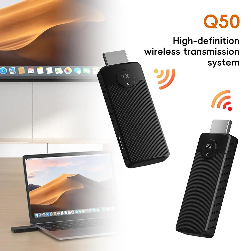 Q50 Vertical Stripe 60HZ 5G High-Speed Point-To-Point Dual Mode Wireless Screen Mirroring Adapter