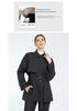 Available: Nan You Women's Asymmetric Trench Coat - 2026 Spring/Autumn Collection, Petite Size, Versatile and Stylish.