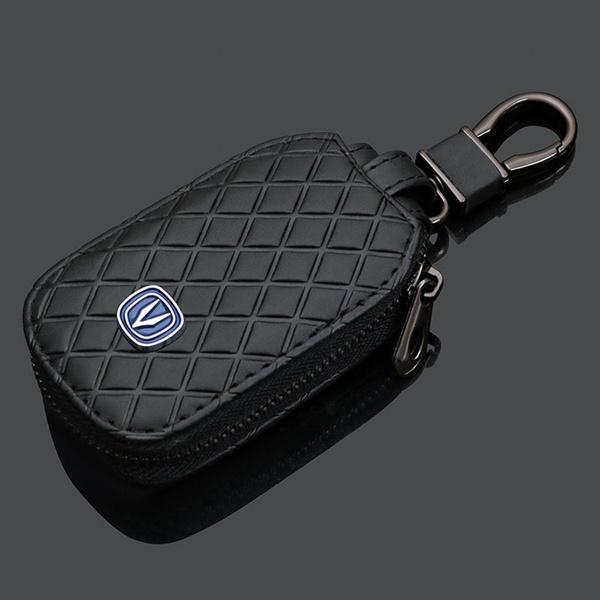 Car Leather Key Bag Holder Case For Changan CS15 CS75 CS55 CS35 CS95
