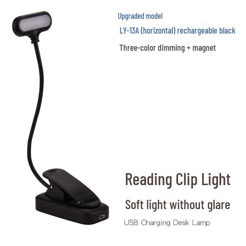 Cross-border Magnetic Folding Desk Lamp with Three-Color Eye Protection and Rechargeable Night Light
