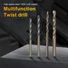 BESTIR 13pcs Twist Drill Bit Set 1.5-6.5mm High Speed Steel M35 5% Cobalt Drill Bit Tool for Metal Stainless Steel Wood Drilling