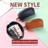 S Real Leather Key Wallet Waist Hanging Key Purse Peanut Housekeeper Covers Zipper Pouch Keychain Organizer Car Key Holder