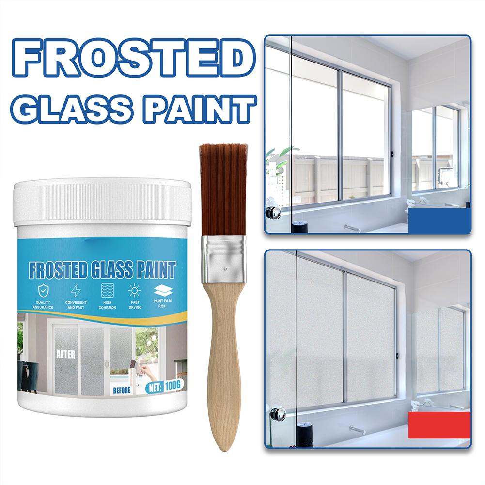 Frosted Glass Film Paint Frosting Paint Window Film Frosted Glass Paint For Home Shower Kitchen Rental Room & Office