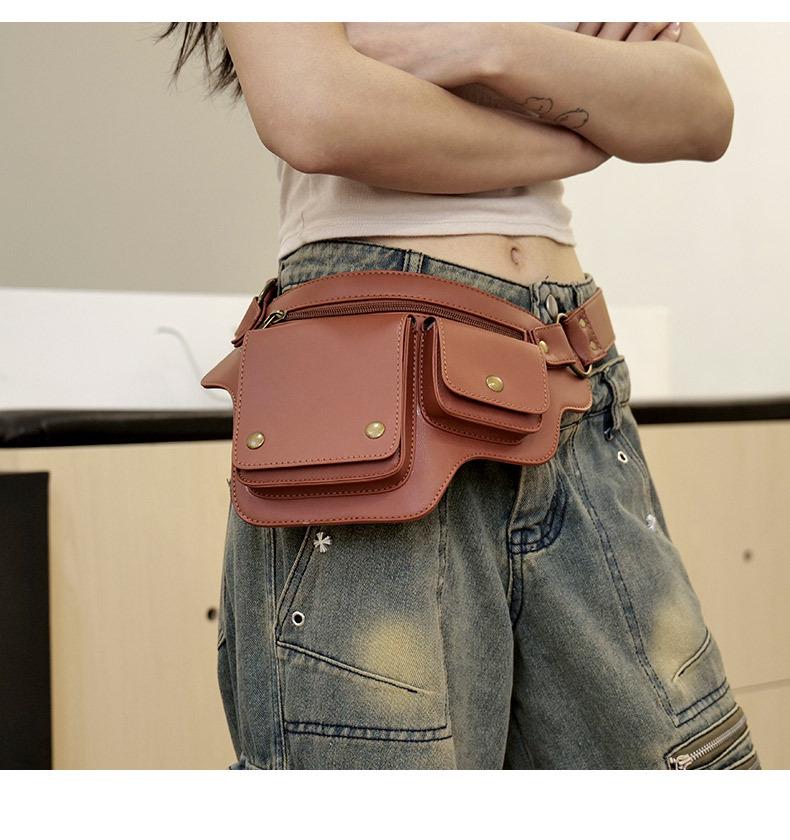 Borsa Multifunzione Retro da Vita e Spalla per Ciclismo all'Aperto