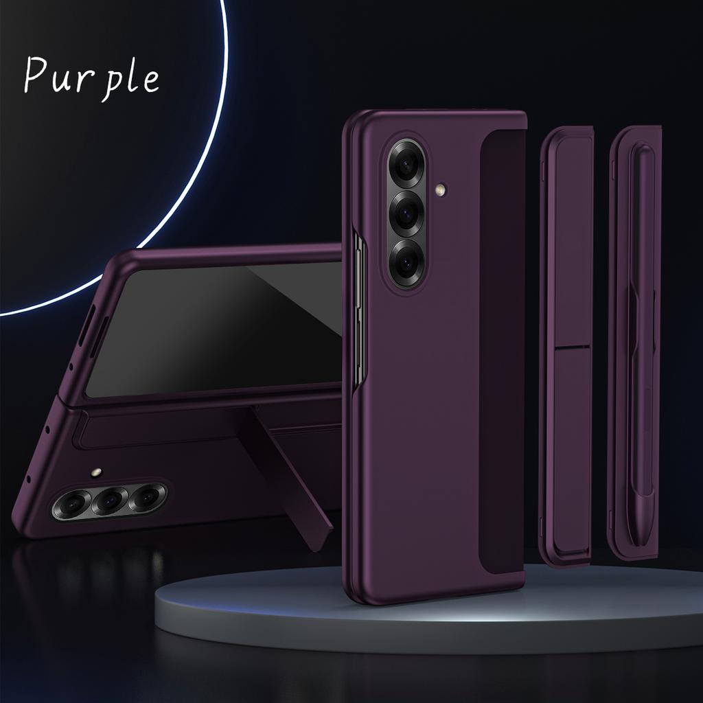 Cover Ultra Sottile Antiurto Per Samsung Galaxy Z Fold8 ultra 7 6 5 4 3 Custodia con Slot per Penna Con Vetro Protettivo per Schermo Custodia con Porta Penna