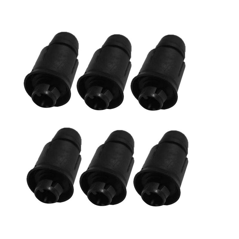 ABWR-For 508 Tail Gate Block Limit 6Pcs Trunk Bonnet Rubber Pier Adjustable Stop Bonnet Buffer Block 8733AR 7908Y6
