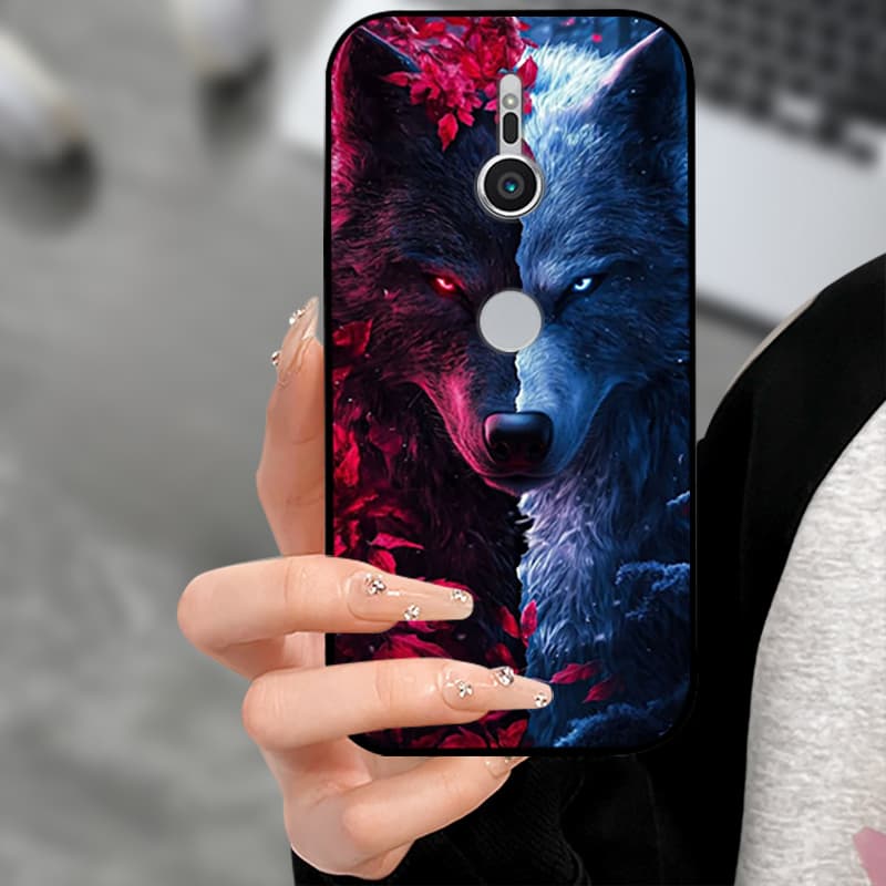 For Sony Xperia XZ2 XZ 4 2 1  Soft Silicone Black Back Shell Phone Cover For Sony XZ1 XZ2 XZ4 Funda Coque Shockproof Cases