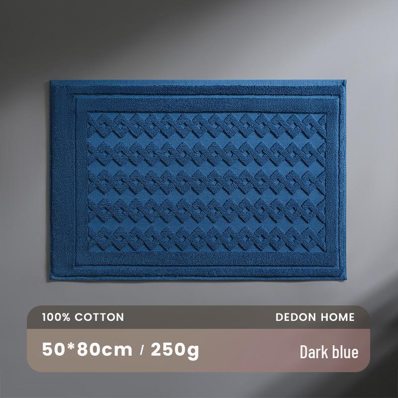 Antibacterial Quick-Dry Non-Slip Bathroom Floor Mat with Water Absorption