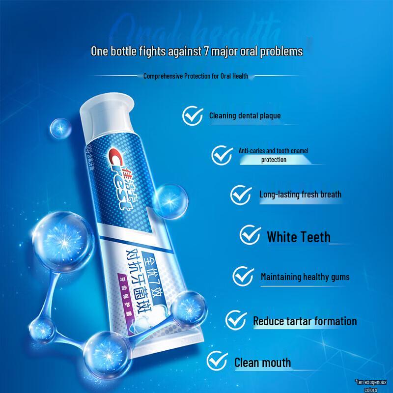 Crest 7-Effect All-in-One Toothpaste