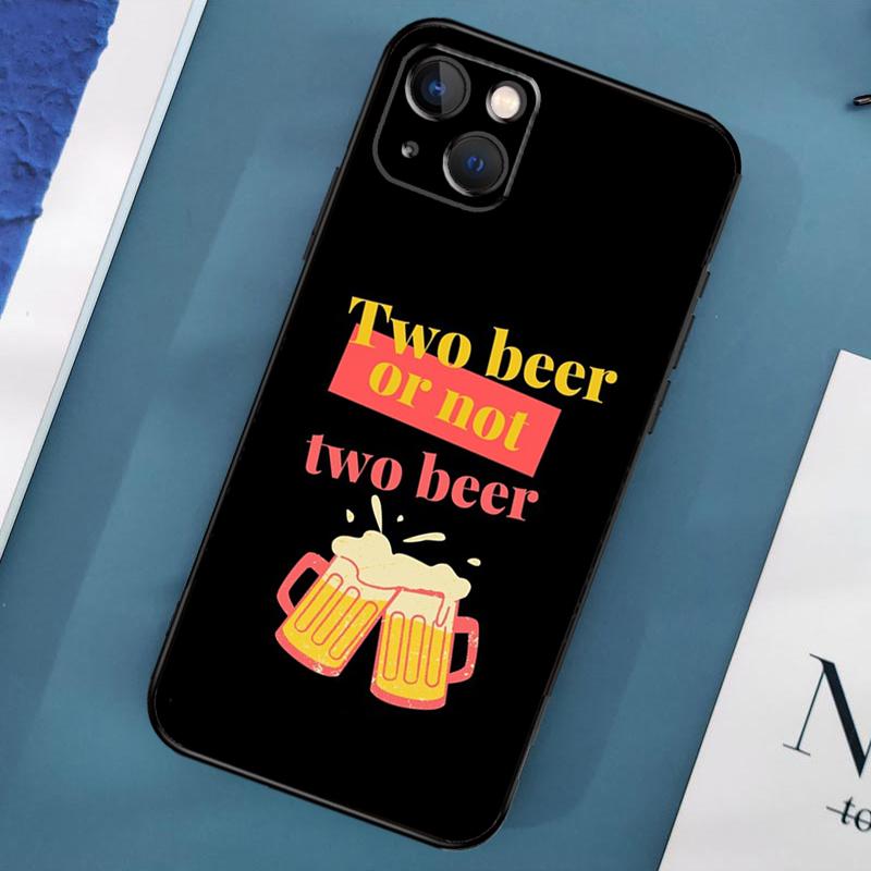 Beer Alcohol Phone Case For iPhone 15 14 Pro Max 11 13 12 Mini X XR XS Max SE 2020 7 8 Plus Cover Capa