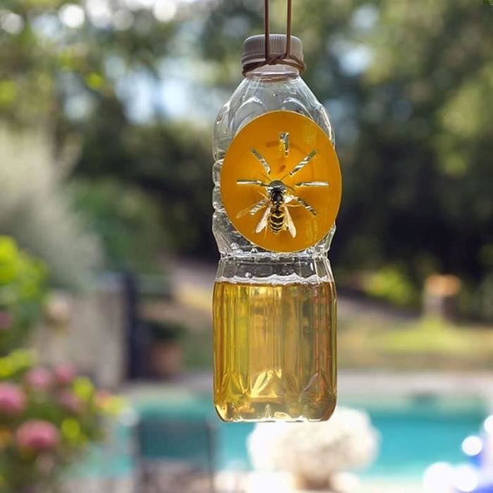 Pack of 6 Traps, Hornets, Flies and Flying Insects Ecological DIY for Plastic Bottles