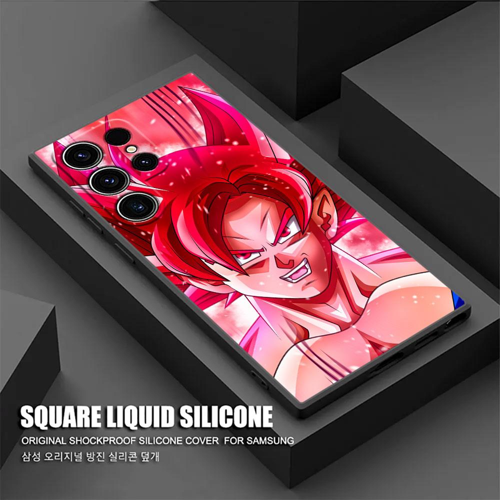 Goku Vegeta Super Saiyans Anime Phone Case For Samsung Galaxy S25 S24 S23 S20 S21 FE S26 S22 Ultra 5G S26 Plus S25FE Soft Cover