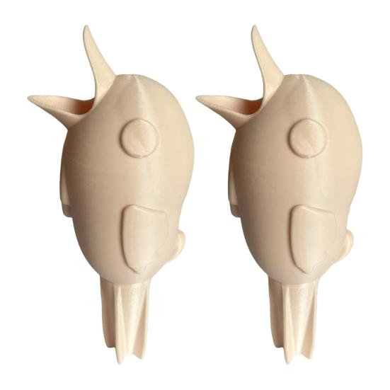 

2 шт. Птички для полива растений, многоразовые самополивающиеся шипы, дизайн птички, автоматические поливочные колбы, вставка для кашпо, поливочные шары для комнатных и уличных горшечных растений жёлтый