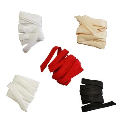 2Pieces Satined Bridal Ribbon Strap Multiuse Ribbon Tie for Wedding Gowns Styling Essential Lace Up Tie for Special Event