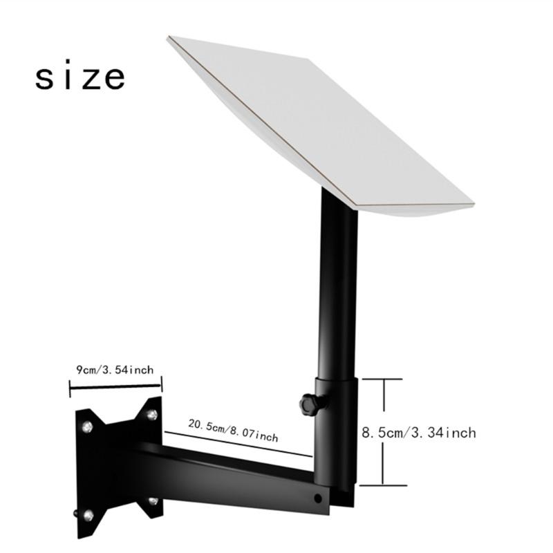 Steel Wall Mount Bracket For Gen3 Dish Mounting Metal Wall Mount Long Easy Installs For Home Use