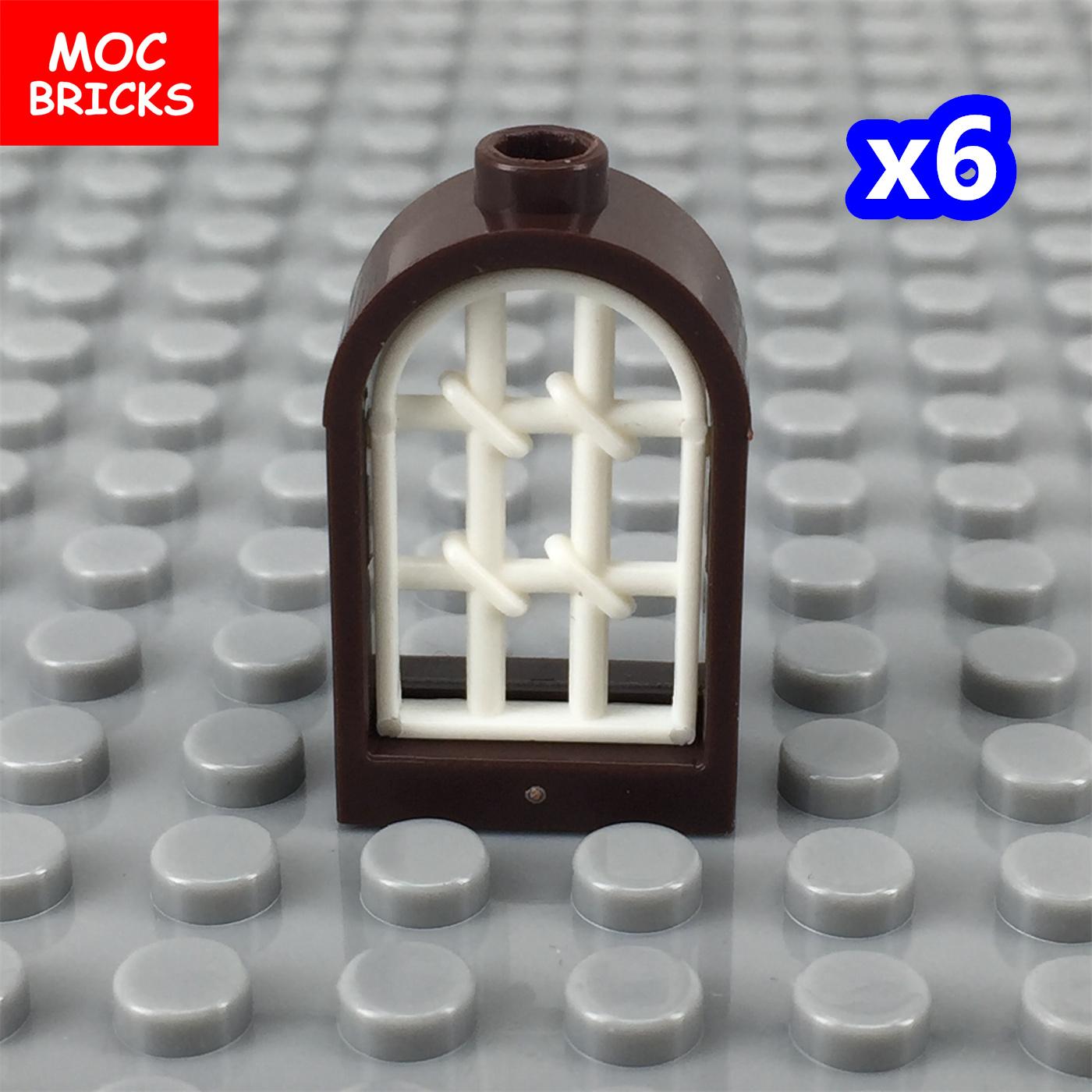 MOC Bakstenen Stadshuis Raam 1x2x3 1x2x2 30044 60607 Op Leren Gerichte Gemonteerde Constructieblokken Speelgoed voor Kinderen