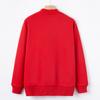 Grandma Wear Autumn Pullover Bright Diamond Sweater for Women In Autumn and Winter Clothes Plus Velvet Mother Wear Thick Base Shirt