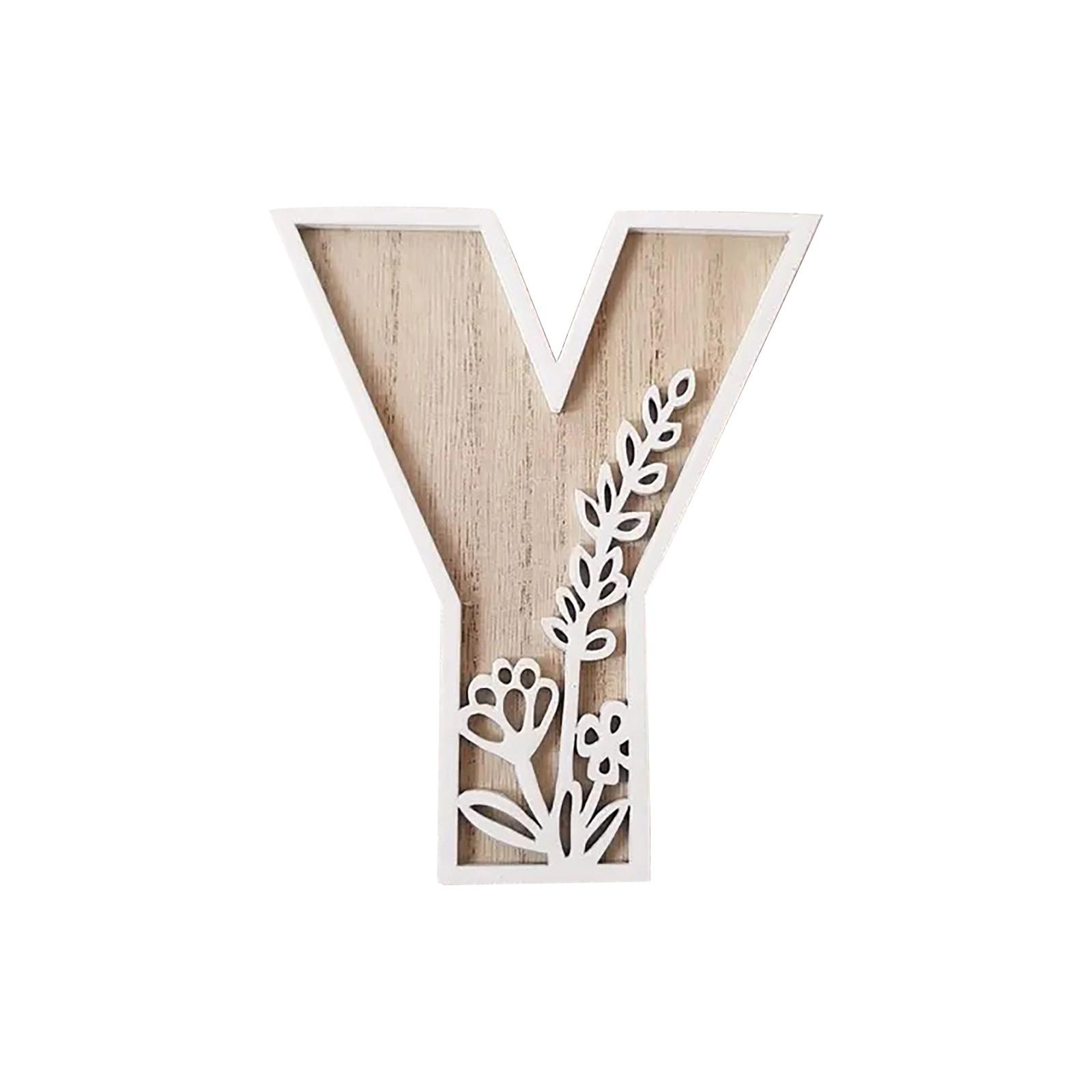 

Різдвяні дерев яні літери Настінний декор, які можна фарбувати. Квіткові ремесла Бохо Весільний домашній декор One Size