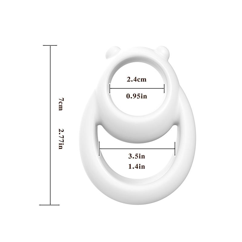 Bondage Penis Ring Sleeve Silicone Sex Toy Fors Men Delay Ejaculation Strong Erection Penis Extender