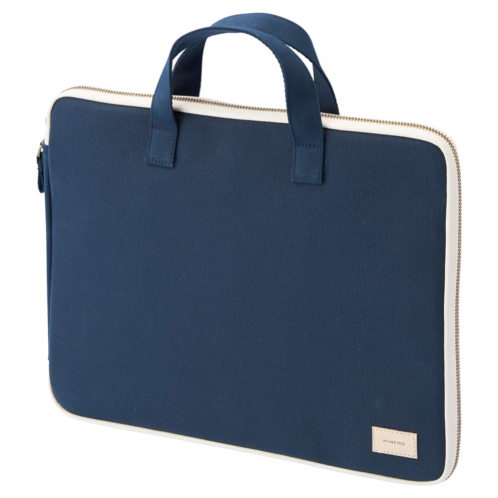 

LIHIT LAB HINEMO Stand Pouch, Large, Navy, A7912-11