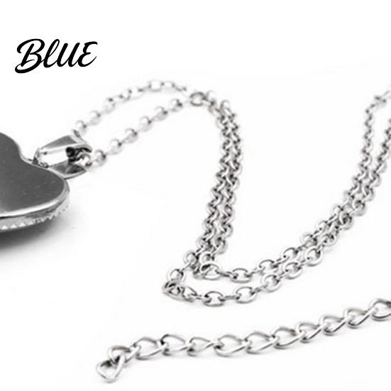 Cute Heart Pendant Korean Pop Hunters Necklace Anime Merchandise Skin-friendly